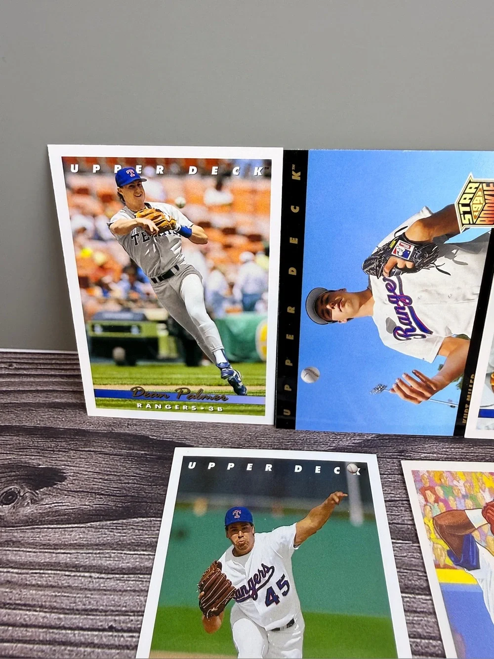 Texas Rangers Baseball Card Lot of 7 Ivan Rodriguez Teixeira UD